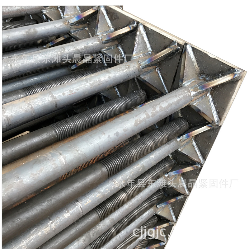 厂家M42锚栓 地脚螺栓 焊接地脚锚栓 q355b材质 钢结构厂房