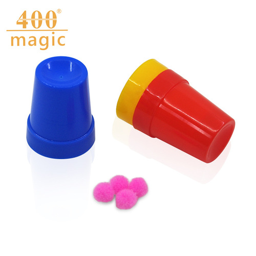 Environmentally friendly Three Immortals Return to the Cave Three Cup Magic Balls Three Immortals Cup Manufacturer Magic Toys Self-Produced Magic Props