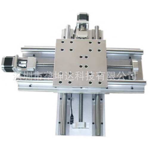 厂家直供高精度滚珠丝杆电动滑台 精密直线模组自动往复搬运机构