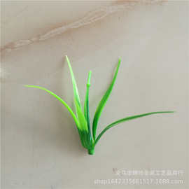 仿真植物仿真花塑料水草配件 带箭头小春草 仿真小花小草配件批发