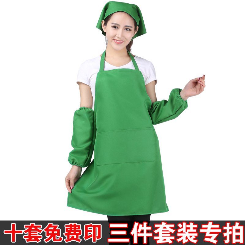 Delantal publicitario delantal personalizado logotipo impreso chef Hotel camarero DIY traje de delantal coreano