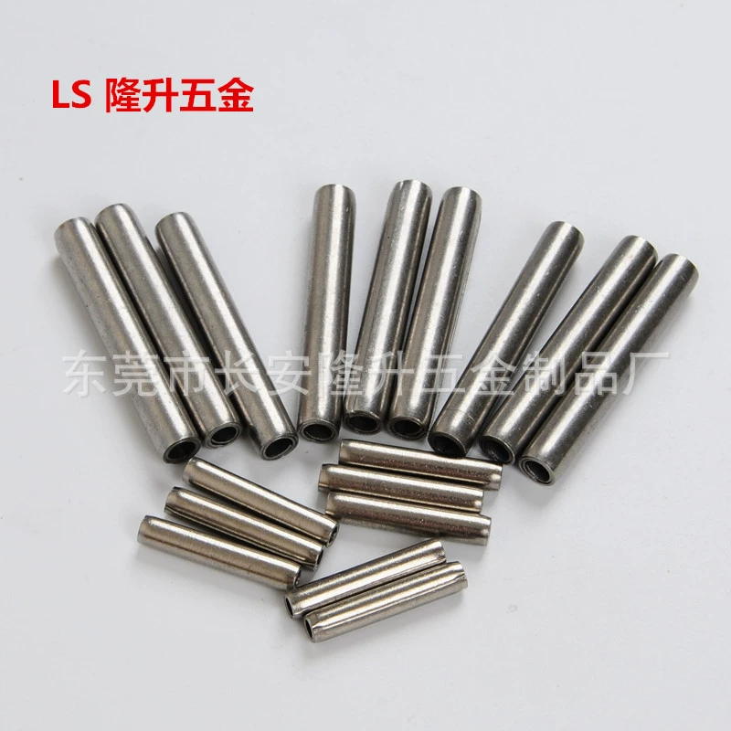 Поставка фабрики 316 свернула спиральный эластичный штырь GB879.4 свернула эластичный цилиндрический штырь DIN7343 штырь крена