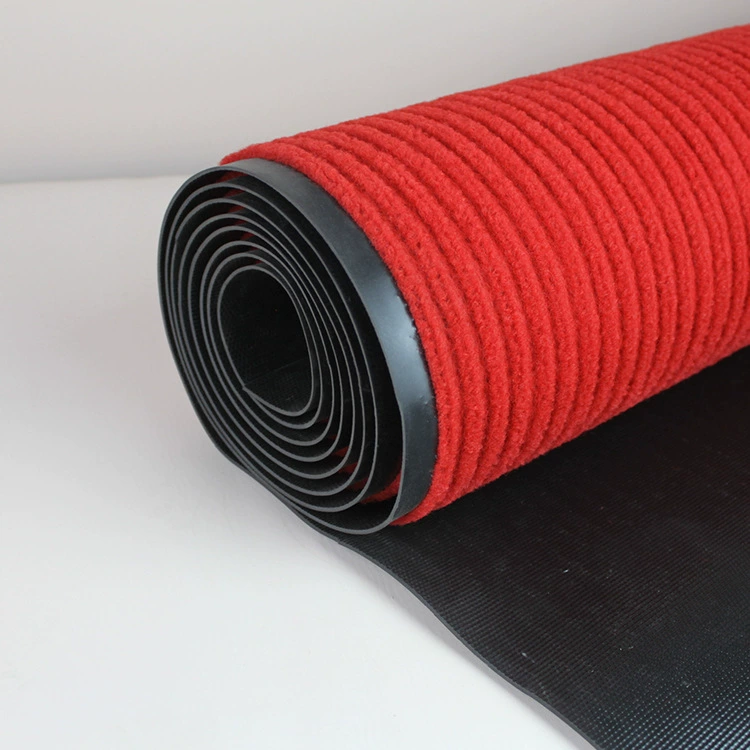 Нескользящая замшевая ПВХ-код floor mat, резиновая подкладка, впитывающая воду дорожка у входа и на кухню