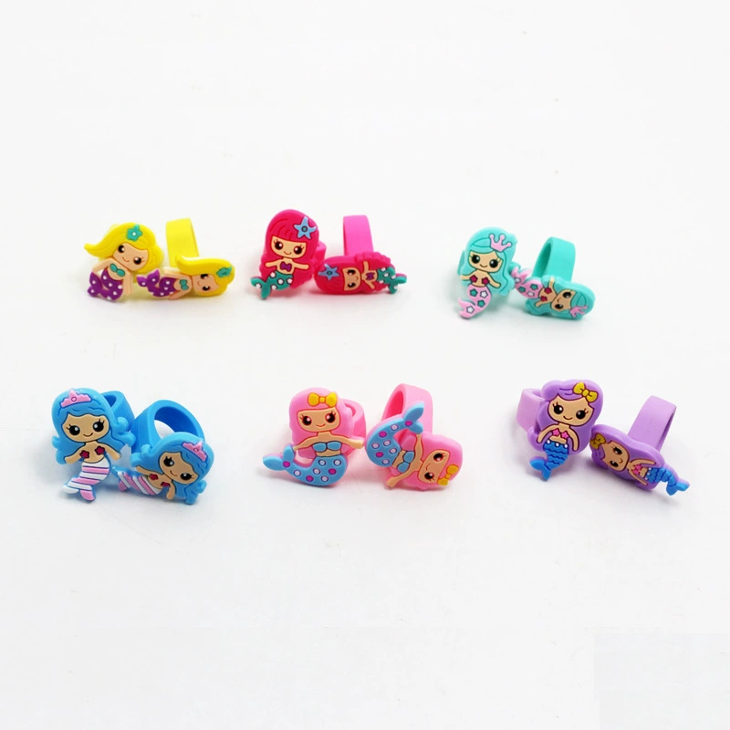 (Cross-border trading), children's silicone ring PVC, Amazon, Birthday gift