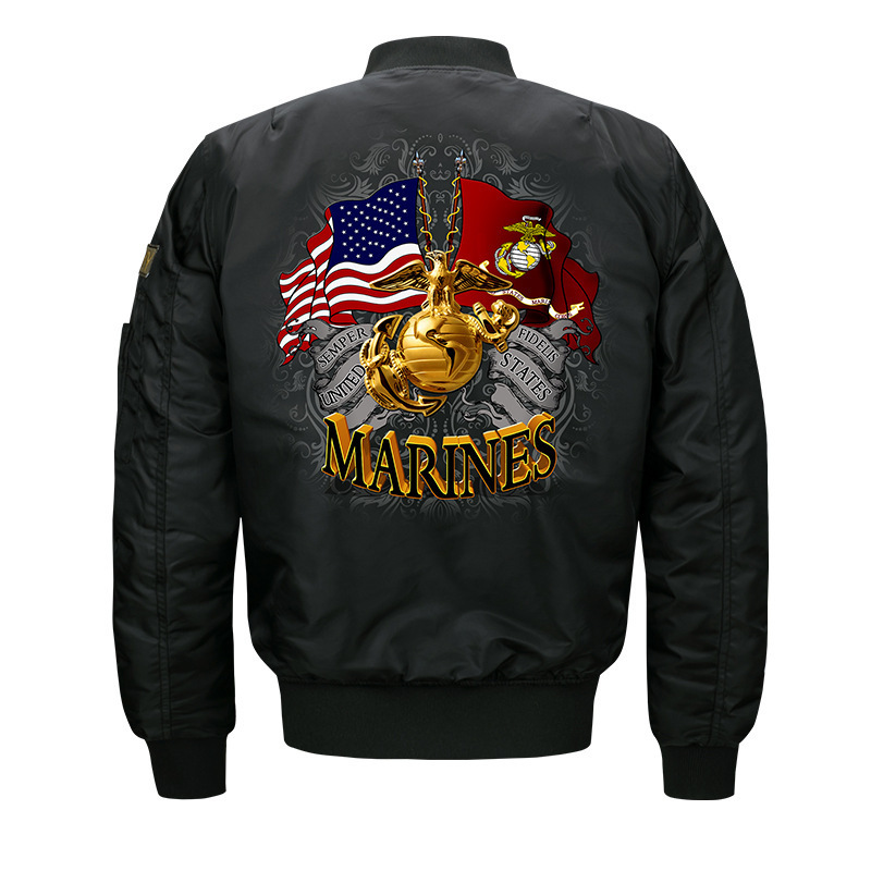2019 autumn new cross-border AliExpress Amazon men's jacket sports flight suit men's plus size casual wear 2019 autumn new cross-border AliExpress Amazon men's jacket sports flight suit men's plus size casual wear