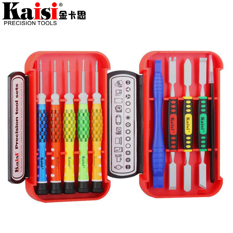 Kaisi  3010 手机拆机螺丝刀10合一手机维修螺丝批套装组合工具