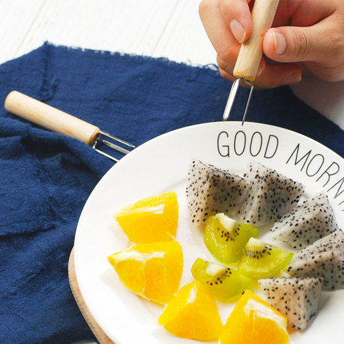 Corn fork, corn roasting needle, moxa stick extender, stainless steel bbq corn insert, barbecue tool, barbecue fork