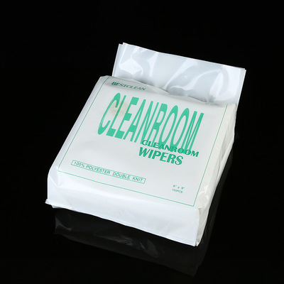 厂家直销聚酯纤维无尘布1009D 6*6除尘布 工业洁净无尘擦拭布满包