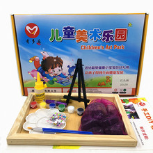 幼儿园石头木框画、贝壳木框画创意diy手工制作材料套装石头拼画