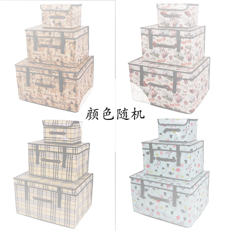 Storage box — factory direct, foldable organizers, waterproof options, multiple sizes and prints