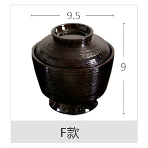 Cuenco de sopa de estilo japonés y coreano Cuenco de sopa de estilo japonés con tapa Cuenco de arroz de sopa de estilo japonés Cuenco de inmersión Cuenco comercial Cuenco de sopa de sabor creativo