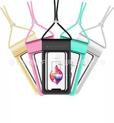 跨境專供手機防水袋 戶外游泳tpu觸屏手機袋  運動野營加大防水包