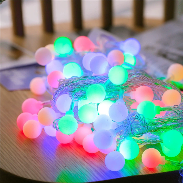 LED-гирлянда на батарейках, тёплый белый и многоцветный, 1.5–50 м, батарея/USB/сетевой адаптер, мигательный или постоянный режим