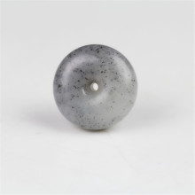 籽料平安扣青花直径25 新疆和田玉籽料吊坠玉坠男女款玉佩面包扣