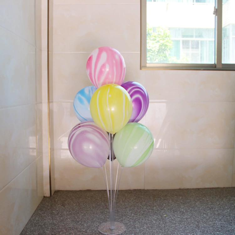 Украшение для дня рождения украшения для свадебного торжества поставки витрина семь-в-одном прозрачный стол для воздушных шаров плавающая подставка оптом