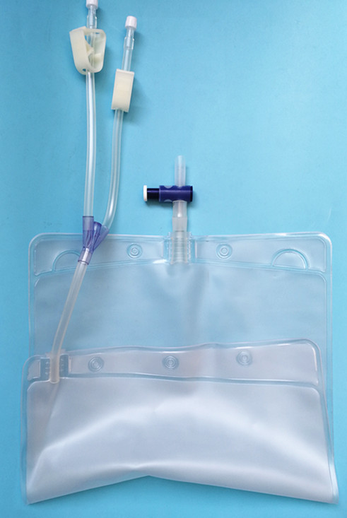CRRT专用废液收集袋 引流袋 5000ML引流袋 双支管 三通道  可预定