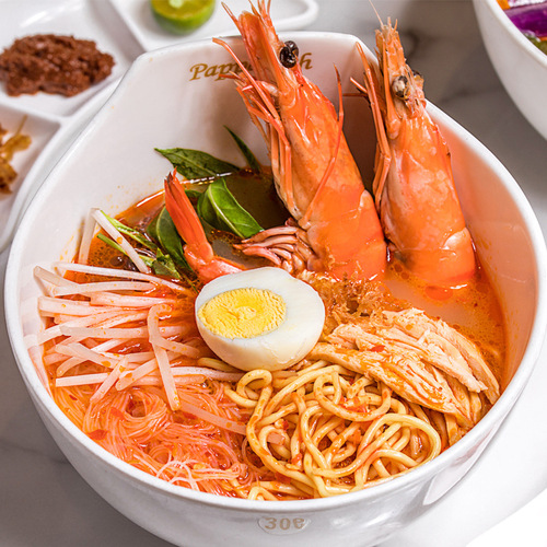 Singapore imported Yum Yum Curry Flavor Whole Wheat Ramen Noodles Non-fried Type Instant Noodles