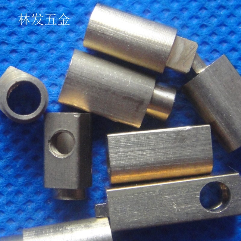 供应铜柱4.5乘6.3乘12.5 M3牙东莞林发加工黄铜材料异型连接铜柱