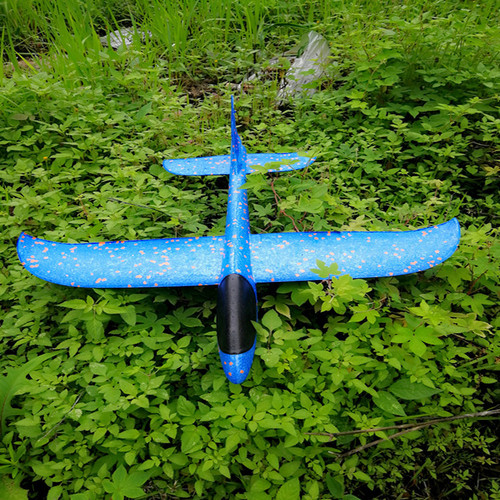 Hand-tossed Foam Soft Airplane 48cm Durable Gliding Plane Model EPP Ultra-light Material Children's Outdoor Toy Wholesale