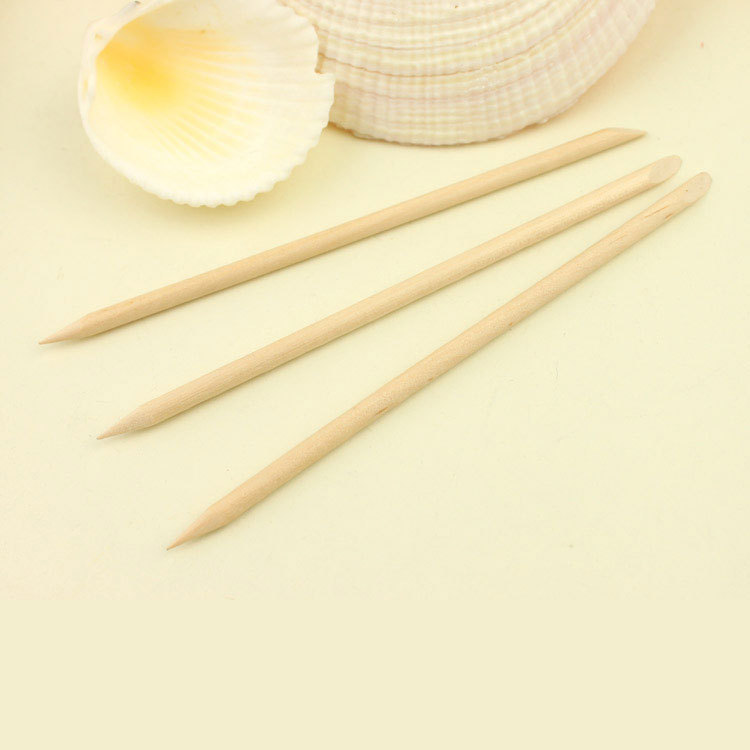 Orange Wood orange wood beech stick point drill sticky drill nail tools to nail polish dead skin