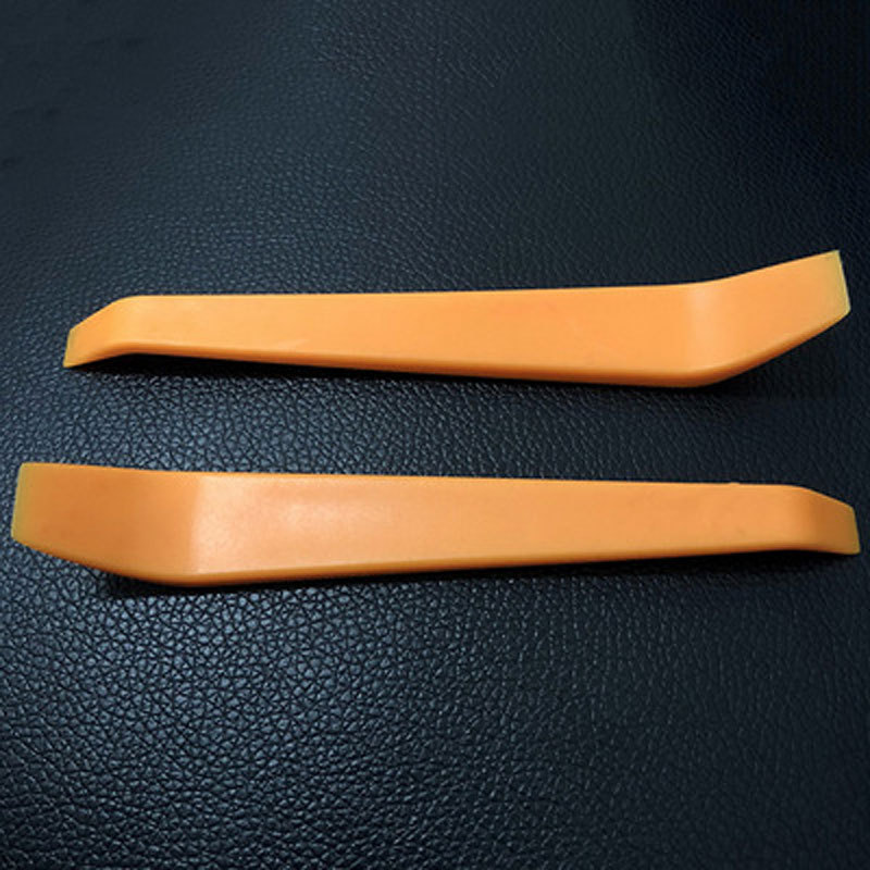 Herramienta de desmontaje de audio del coche panel de puerta de palanca de plástico desmontaje navegación coche desmontaje modificación palanca interior Rocker hebilla