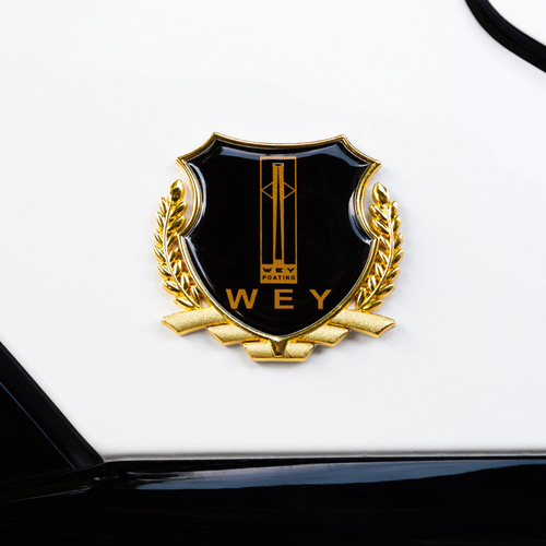 Large Personalized VIP Car Emblem Car VIP Lettering Side Decal Decorative Sticker Modification Metal Tail Emblem Badge Scratch Car Sticker