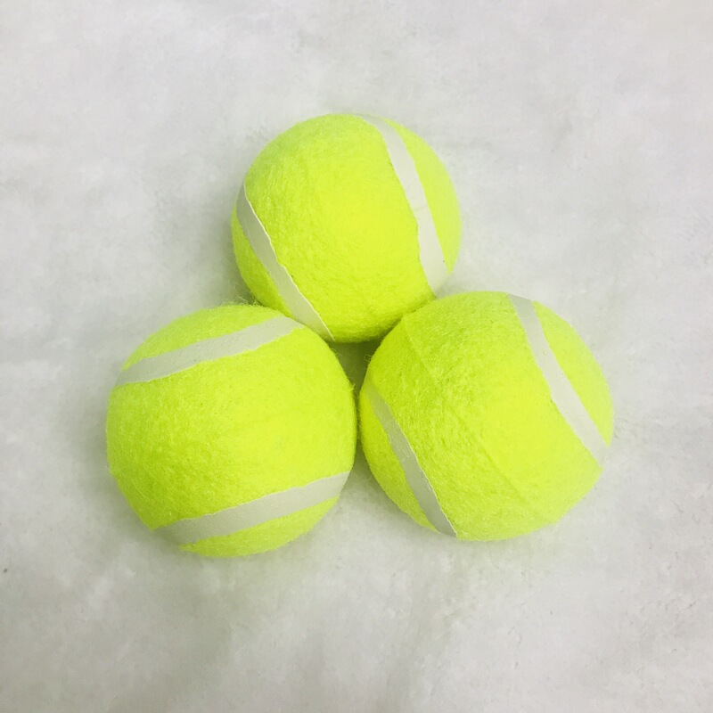Three-level pet tennis wholesale dog bite throwing wear-resistant rubber factory direct sales