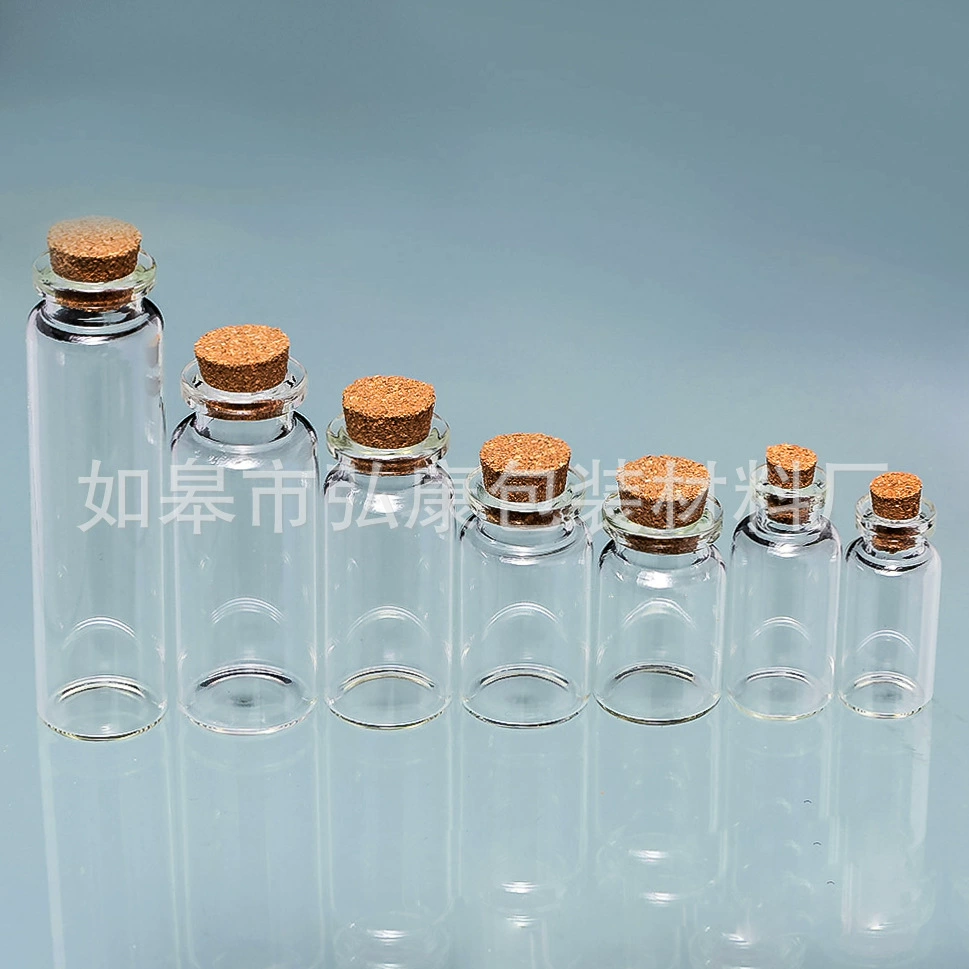 Заводская поставка Пробка Бутылка Пробка штык прозрачная пробковая бутылка радужное стекло бутылка желаний дрейф бутылка