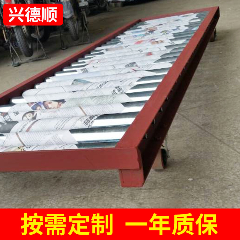 广东手推无动力滚筒线 伸缩无动力滚筒线 无动力伸缩滚筒线