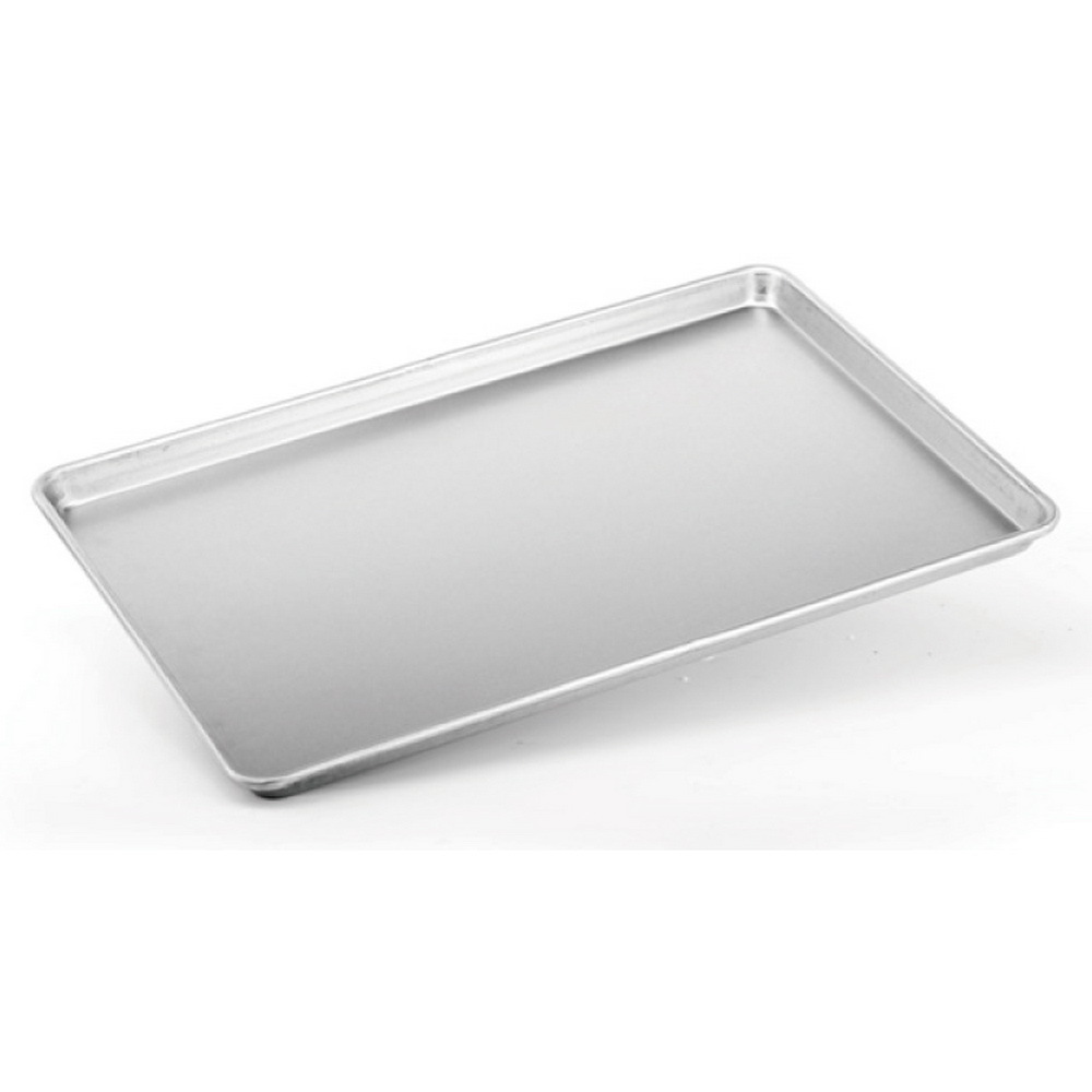 Bandeja rectangular comercial para hornear de 60x40, venta directa del fabricante, especial para galletas, bandeja de aleación de aluminio.