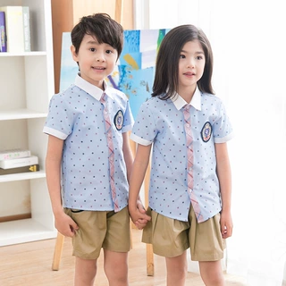 校服夏季学院风中小学生班服幼儿园园服男女童校服套装