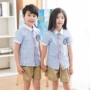 男女幼儿园夏季学院风园服