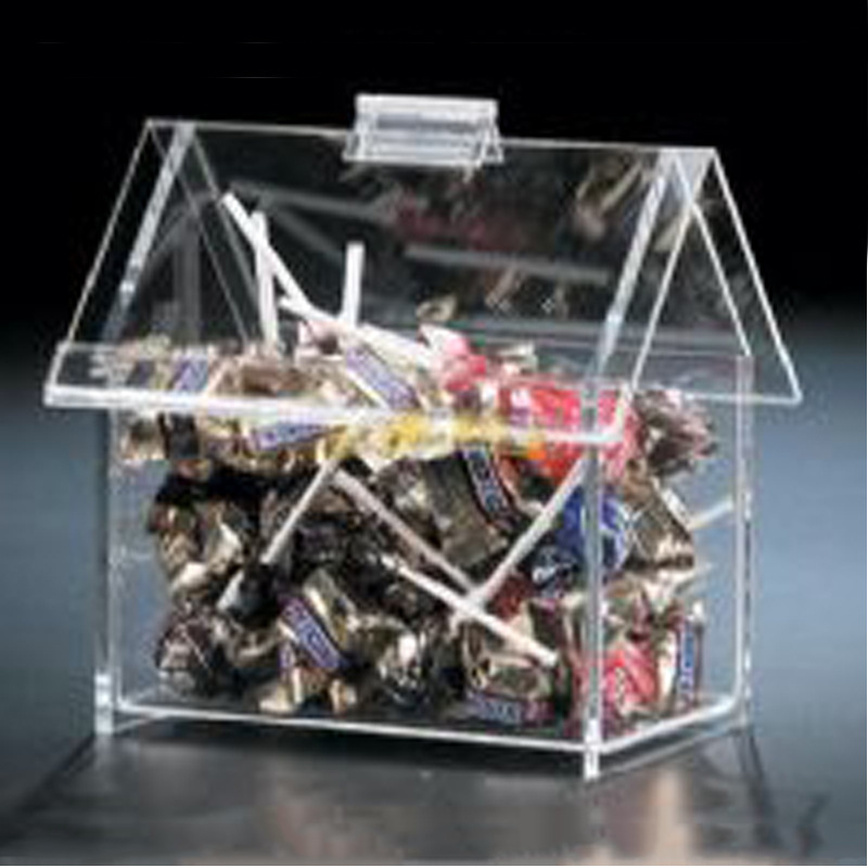 亚克力透明屋 超市糖果盒 商场棒棒糖展示盒 深圳定制加工
