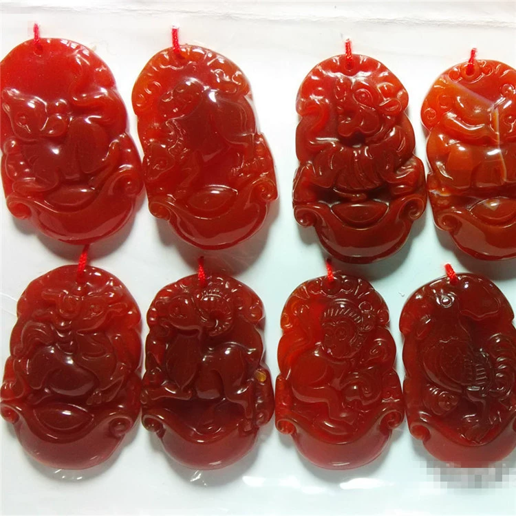 Agate onyx pendant jade, китайский гороскоп, подарок на день рождения