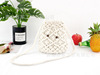 Small bag strap, straw small bag, beach shoulder bag