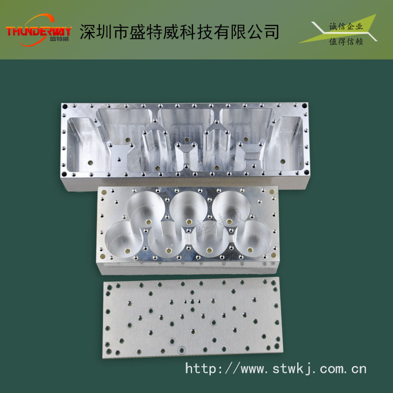 CNC加工生产铝合金配件 数控加工金属非标腔体 各类金属生产