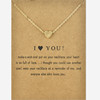 Three dimensional metal pendant heart-shaped, necklace, European style, Aliexpress, wish, wholesale