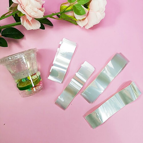 Slime Seal Heat Shrink Film Dual-Grid Dual-Color Box Hong Kong Style External Network Plastic Sealing Membrane