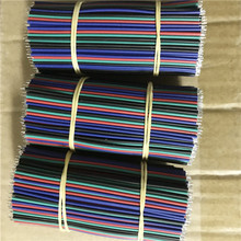 RGB4P�� LED���Ӿ� ���ž� 4P100mm���a�� LED�߲ʟ��l�� 22AWG�K