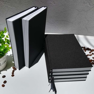 厂家免费设计制作布料硬抄本办公平装记事本精装笔记本册替换内芯