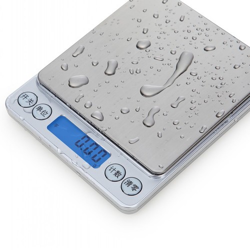 Portable jewelry scale, kitchen household scale, stainless steel electronic baking scale, small food scale