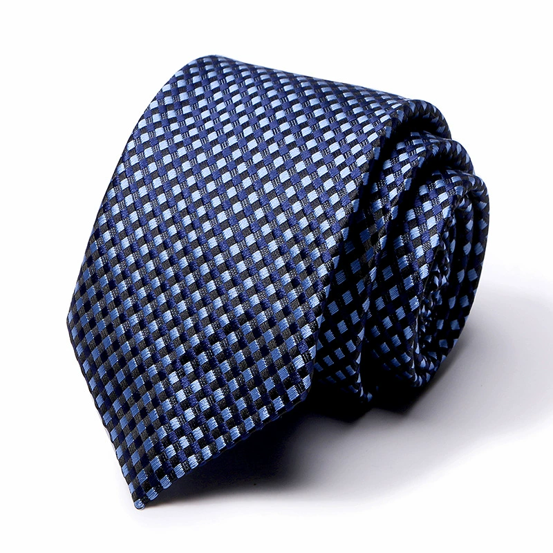 Tie, high-quality South Korean silk, 7.5 cm wide, classic long 146 cm