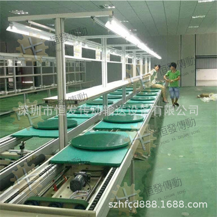 专业厂家设计制作生产流水线设备平板防静电子产品装配组装流水线