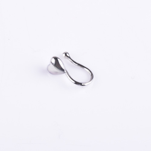 European and American piercing jewelry love nose pin nose ring hypoallergenic stainless steel new nose jewelry holeless piercing jewelry