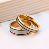 Fashionable ring for beloved stainless steel, accessory, Aliexpress, wish