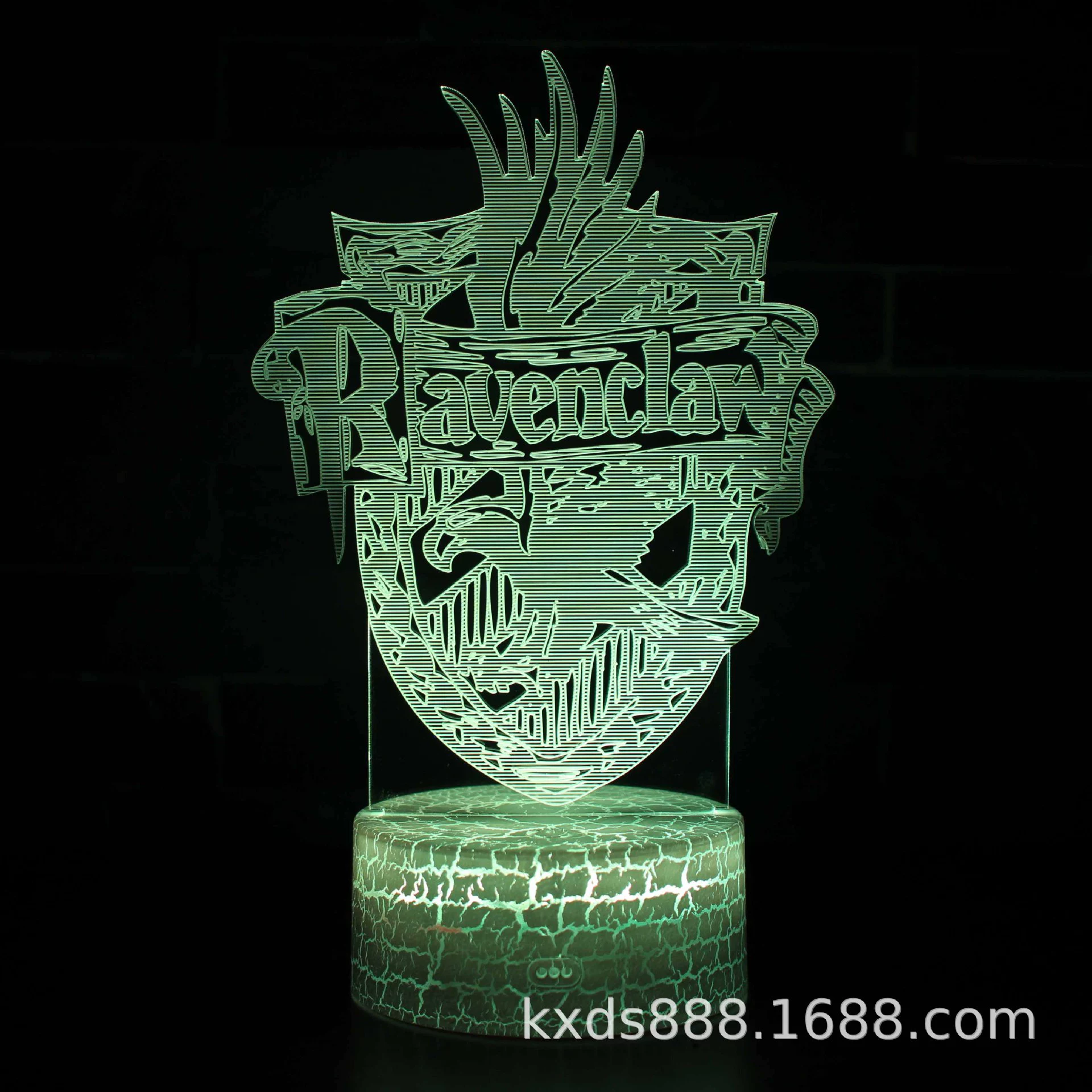 Creative LED night light, touch table lamp, (跨境贸易), 3D, дистанционное управление