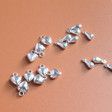 logoС�������w����ˮ��β朵���S925���yDIY�ֹ�����β���