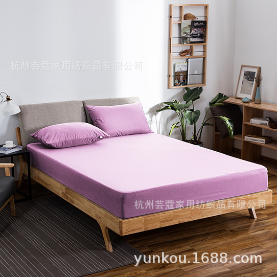 El Amazonas transfronterizo de punto impermeable sábana ajustable color sólido anti-ácaro de Comercio Exterior Hotel sábana ajustable Simmons colchón de protección