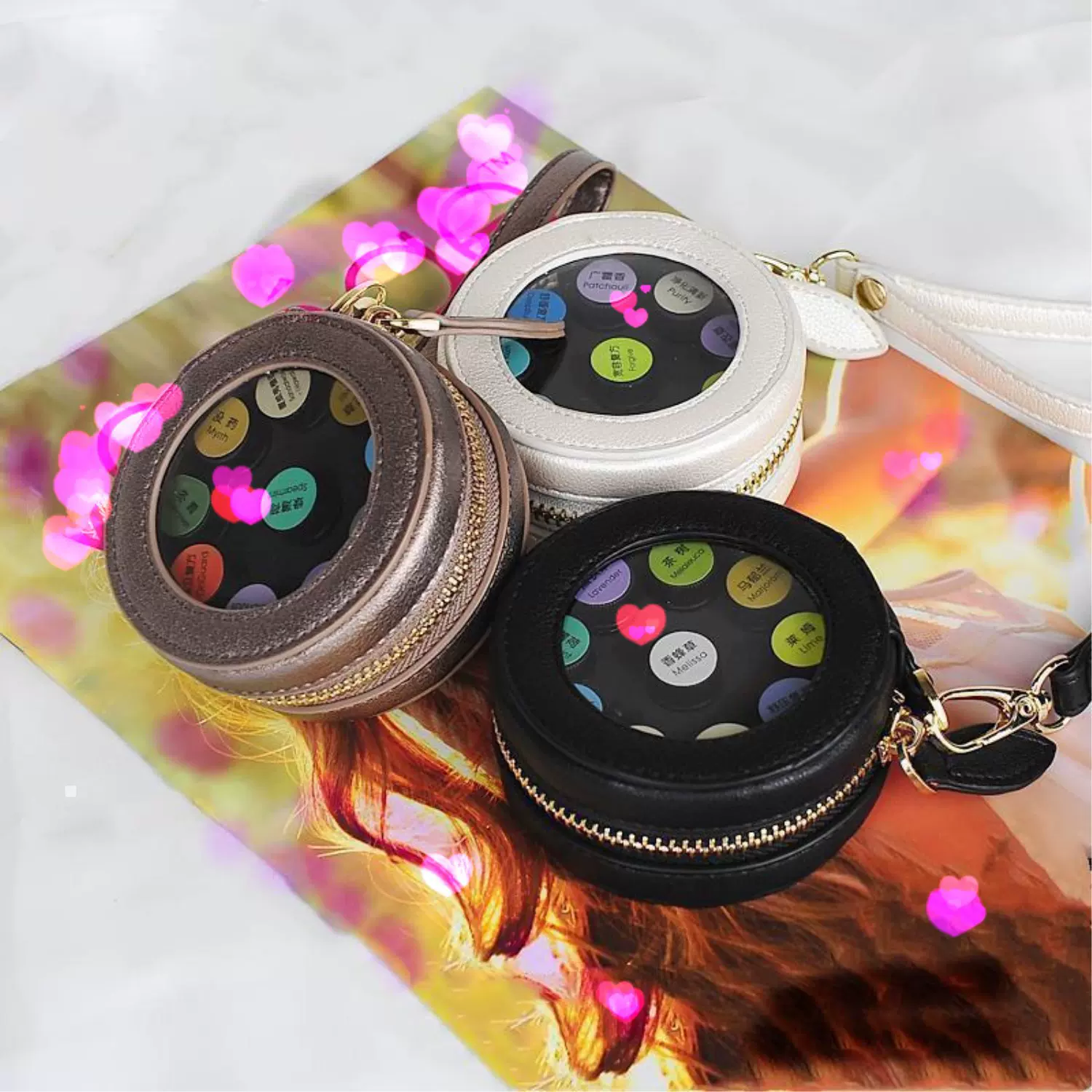 doterra多特瑞2ml10格精油收纳包PU皮多特瑞分装包厂家预定