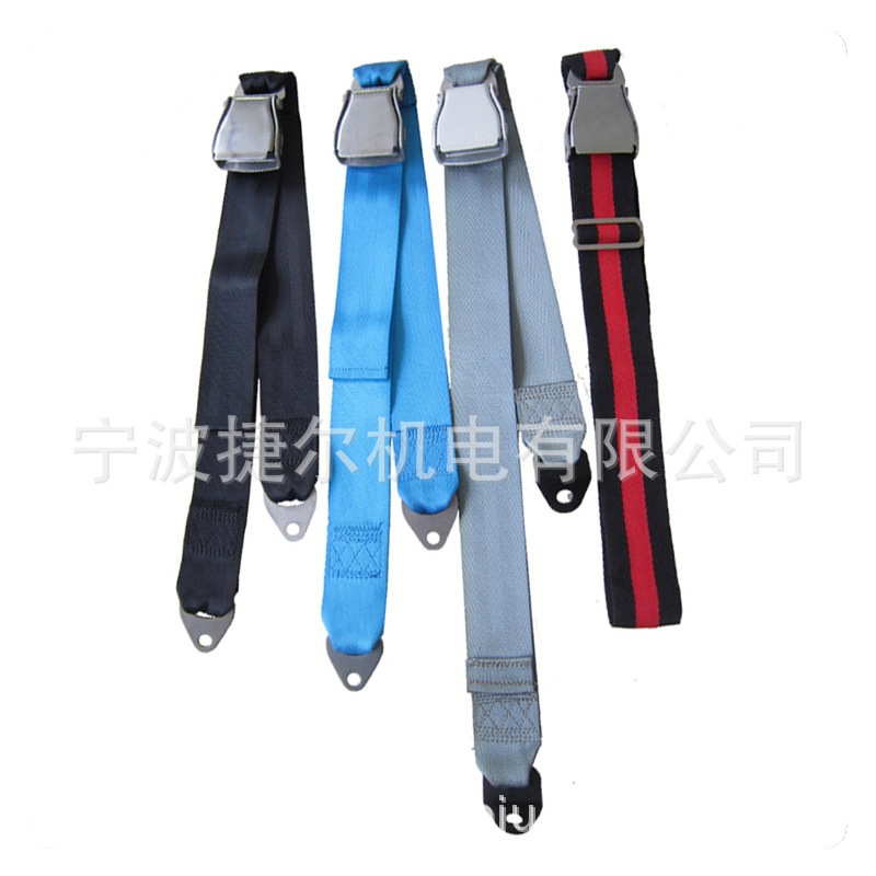 厂家现货汽车安全带 两点式安全带安全防范高强丝汽车安全带批发